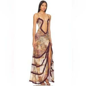 JADED LONDON DRESS - LEOPARD